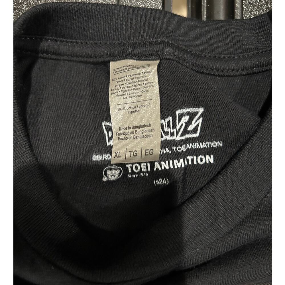 DRAGONBALLZ New Anime Black SS Graphic Tee Size XL - Picture 5 of 5